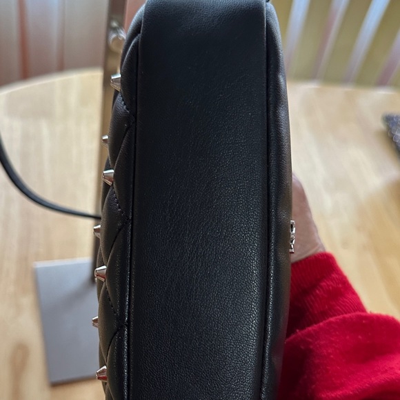 Rebecca Minkoff Black Studded Crossbody Bag - Picture 5 of 8